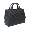 thumbnail image 2 of Equate Beauty Cosmetic Bag - Quilted 3-Compartment Pyramid Case, 2 of 7