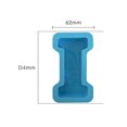 thumbnail image 2 of Suncoda Silicone Baking Mold, Alphabet Cake Baking Mould English Letter Mould Alphabet Letter, 2 of 2