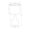thumbnail image 2 of Monarch Specialties Lighting, Set Of 2, 18"h, Table Lamp, Black Metal, Ivory / Cream Shade, Contemporary, 2 of 5