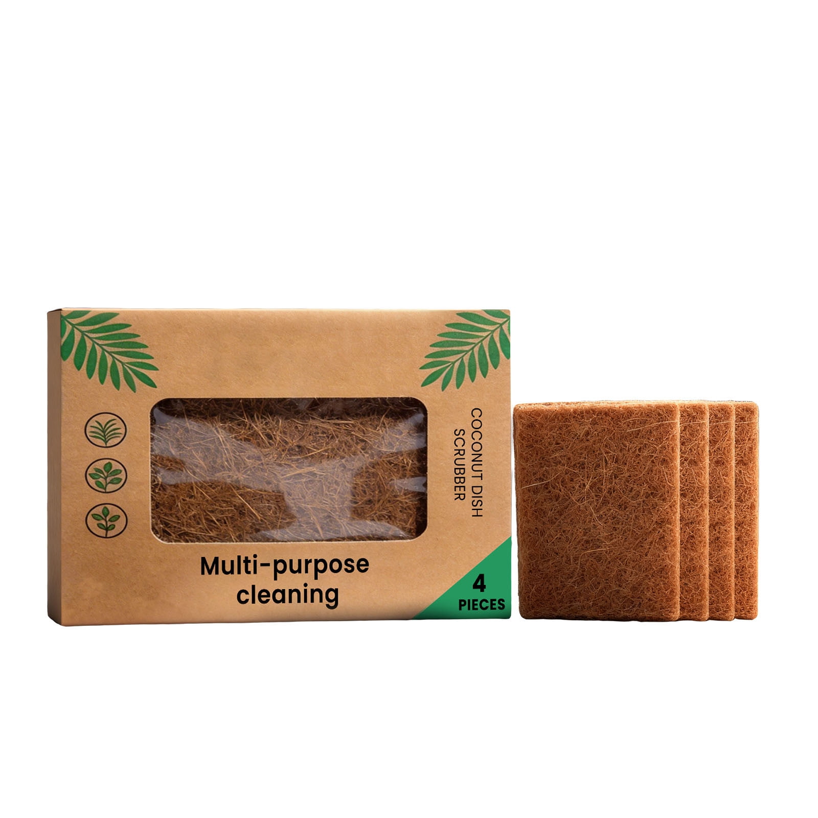 Kitchen Cleaning Wipe for Women, Natural Fiber Dishwashing Wipe, Plastic Free, Biodegradable, Multi Surface, Chemical Free, 1 pc