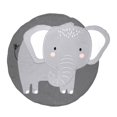 thumbnail image 1 of Animals Baby for Nursery Baby Round Educational Warm Soft Activity Mat Elephant, 1 of 8