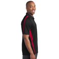thumbnail image 4 of Sport-Tek ®  Posicharge ®  Micro-Mesh Colorblock Polo. St685 M Forest Green/ White, 4 of 5