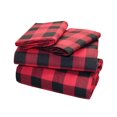 thumbnail image 1 of Canadiana Flannel Sheet Set Buffalo Plaid Double, 1 of 1