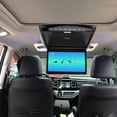 thumbnail image 3 of Car Overhead Player, 11.6 Inch 1080P IPS Screen 170 Deg Opening Angle Car Overhead Flip Down Monitor Screen Dispaly Support USB HD Multimedia Interface BT AV Inputs Ultra Thin Mounted Car Roof Player, 3 of 7
