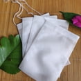 thumbnail image 4 of 100Pcs/Lot Teabags Lightweight Empty Square Cooking Spice Scented Tea Bags with Seal Filter Paper Natural Drawstring Herb Pouch 100pcs 8x10cm, 4 of 7