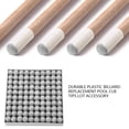 thumbnail image 2 of Ccdes 100 Pcs Embouts de Queue de Billard en Plastique Durables de Rechange, Accessoire de Lot, Accessoire de Queue de Billard, Embout de Queue de Rechange, 2 of 8
