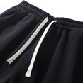 thumbnail image 3 of Diufon Men's Athletic Shorts Drawstring Waisted Outdoor Sport Shorts Spring Summer Hiking Shorts with Pockets, 3 of 6