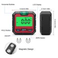 thumbnail image 2 of Shengyu 1/2/3 Level Box Protractor 490° Levels Gauge Bevel Gauges with Magnetic Base Electronic Angle Protractors Measuring Tools Red/Type 2 1 Pc, 2 of 4
