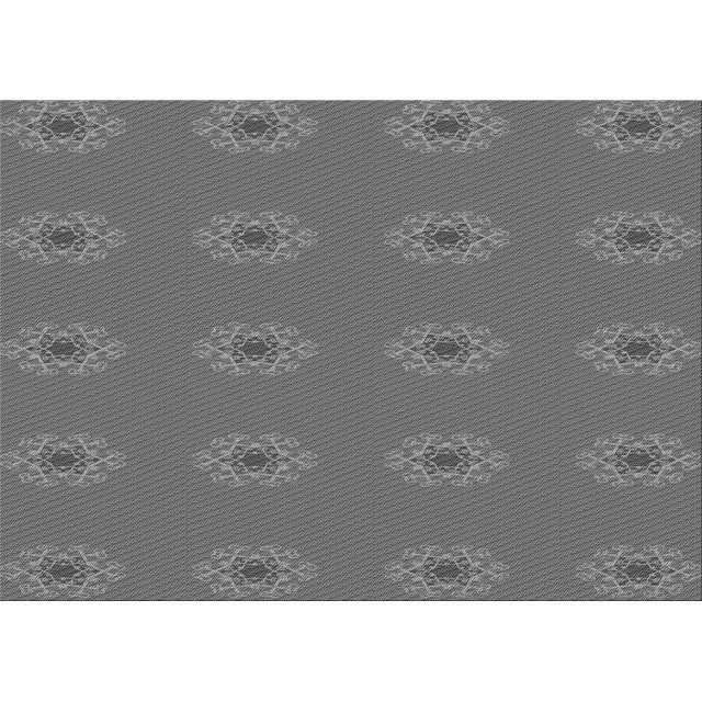 Ahgly Company Machine Washable Indoor Rectangle Transitional Grey Gray Area Rugs, 2' x 3'