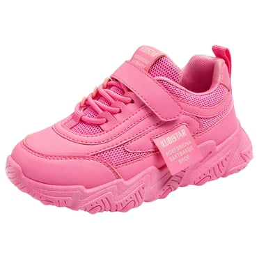 Espadrilles Filles 2025 Quatre Saisons Enfants 18 Mois Chaussure Espadrille Plate Épaisse Espadrille Garçon Semelle Antidérapante Légère Empeigne en Maille Respirante Confortable à Lacets à Crochet Boucle Uni