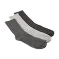 thumbnail image 2 of George Women's Crew Socks 3-Pack, 2 of 2