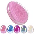 thumbnail image 2 of Detangler Comb Portable Egg Shape Detangling Hair Brush Massage Hair Comb, 2 of 8