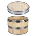 thumbnail image 1 of MasteelfCA 1 Set Useful Bamboo Food Steamer Premium Household Food Steamer (Random Lid), 1 of 8