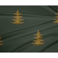 thumbnail image 3 of oneOone Polyester Lycra Fabric Christmas Tree Ikat Print Sewing Fabric BTY 56 Inch Wide, 3 of 3