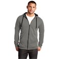 thumbnail image 1 of District Men's The Concert Fleece Full-Zip Hoodie. DT800, 1 of 1
