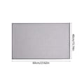 thumbnail image 3 of yulier Checkered Bath Mat, Ultra Thin Non Slip Bath Mat for Bathroom Floor, Quick Dry Absorbent Bathroom Rug, 24"x16", Gray, 3 of 6