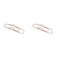 thumbnail image 1 of Metal Pen Clips,Paperclip Pen Holders for Notebooks and Papers,Multifunctional Pen Clips,Portable Metal Paper Clips,Pen Holder Clip for Notebook,Books,Planner,Journals,Clipboard,Rose Gold 2PCS, 1 of 5