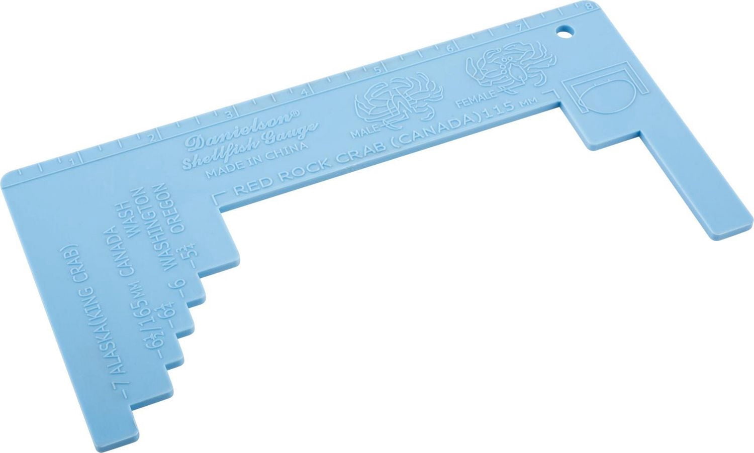 Danielson 200CRGC Crab Gauge Ca/Ak Up to 7"