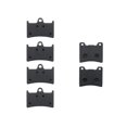 thumbnail image 2 of KMG Front + Rear Brake Pads Compatible with 1997 Yamaha YZF 1000 R Thunderace - Non-Metallic Organic NAO Brake Pads Set, 2 of 4