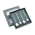 thumbnail image 2 of GROWTH TANK 4 Piece Spoon Fork Set, Pastry Forks and Teaspoon Set, Dessert Spoons, Stainless Argent, 2 of 9
