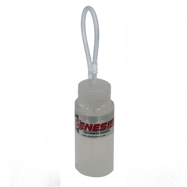 Genesis Universal 1 Person Brake Bleeder Bottle with a 16 Pound Magnet Mount and 12 Inch Fluid Tube