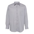 thumbnail image 1 of Van Heusen Mens Broadcloth Point Collar Solid Shirt, S, Grey, 1 of 5