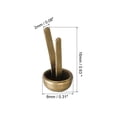 thumbnail image 2 of Unique Bargains 8x16mm Mini Brads Round Paper Fasteners for Art Crafting, Bronze Tone 100pack, 2 of 5