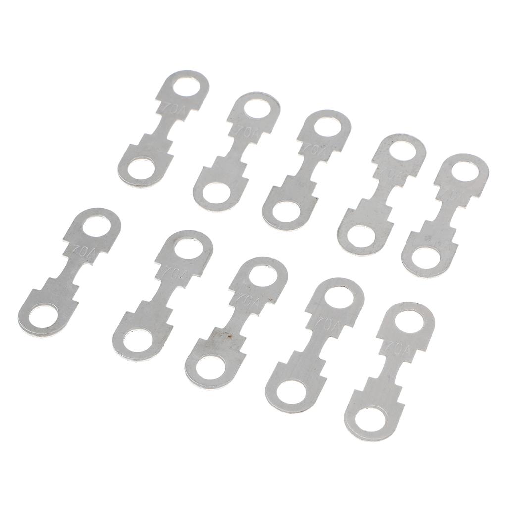 10 Pièces 70A Fusible Plat pour Siège