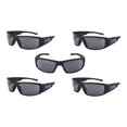 thumbnail image 1 of Police/Sheriff TAC Polarized Sport Wrap Thin Blue Line Sunglasses, 1 of 7