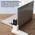 thumbnail image 2 of Tignapoo Dual-Port Digital Voltage Current Tester with Smart Memory for Battery Capacity & Laptop Charging Monitoring (USB/Type-C), 2 of 7