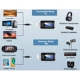 thumbnail image 3 of Bluetooth Adapter,2-in-1 Wireless Bluetooth Transmitter Receiver with LED Display Wireless Audio Adapter for TV/PC/Wired Speaker/Headphones/Car/Home Music Stream Stereo System (Black), 3 of 9