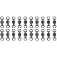 thumbnail image 1 of 20x Fising Ball Bearing Swivels Split Rings for Sea Fishing 0/1/2/3/4/5/6/7/8/9, 1 of 7