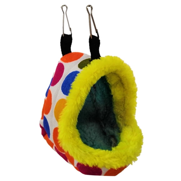 LSLJS Lit Chaud pour Oiseaux, Maison d'Hiver Suspendue, Grotte pour Perruche, Hamster, Écureuil, Produits pour Animaux