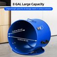 thumbnail image 3 of Grease Storage Container, 8 Gallon Heavy-Duty Oil Bucket with Locking Lid for Kitchen & Food Truck, 3 of 7
