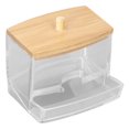 thumbnail image 1 of Cotton Swab Case, Cotton Swab Box Wide Uses  For Storing Makeup Tools For Jewelry, 1 of 8