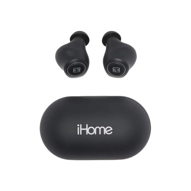 Bytech Écouteurs Boutons Véritablement Sans Fil à Isolation Sonore, Noirs