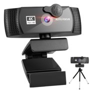 Webcam 4K 2K 1080P Full HD Web Camera With Microphone USB Web Cam For PC Computer Laptop Video Mini Camera 4K ,Easy to Install