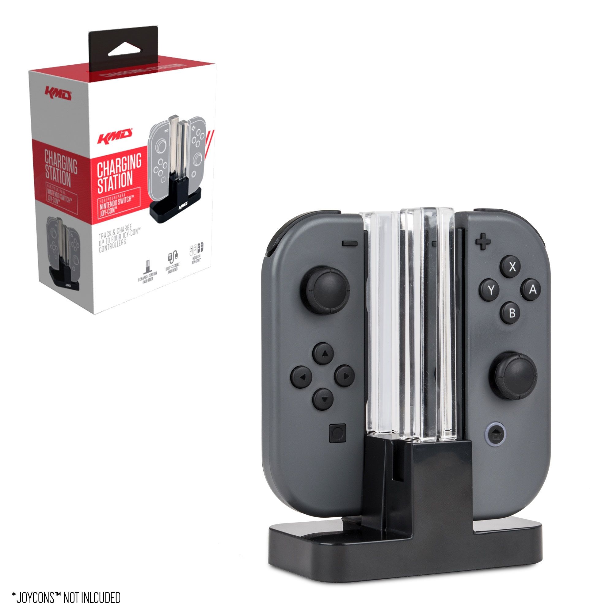 Station de recharge KMD pour manettes Joy-Con de Switch de Nintendo