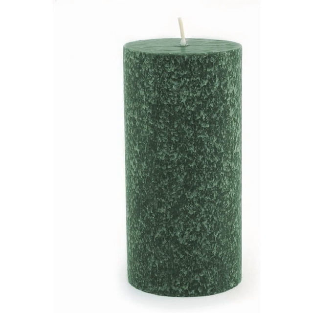 Root Candles Unscented Timberline Pillar Candle, 3 x 6-Inches, Dark Green