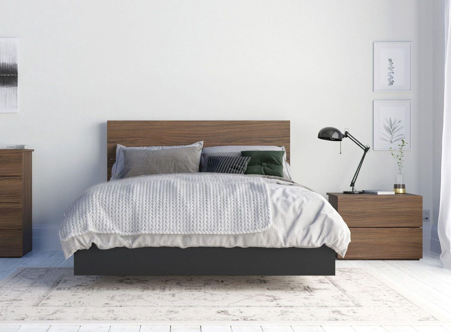 Ensemble de chambre à coucher 3 pièces Solari