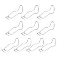 thumbnail image 1 of TopLLC 10 Pcs Boucle Fixe Support de Fleur Grimpante Boucle de Connexion de Pilier, 1 of 2