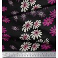 thumbnail image 3 of Soimoi polyester Crepe Fabric Artistic Flower Print Sewing Fabric Yard 42 Inch Wide, 3 of 3