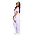 thumbnail image 2 of Women's Scrub Sets Six Pocket Medical Scrubs (V-Neck with Cargo Pant), 2 of 5