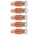 thumbnail image 3 of Plasma Electrode, 5Pcs Copper Plasma Electrode Replacement High Temperature Resistance  for Welders for Welding Job, 3 of 7