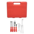 thumbnail image 3 of Drum Brake Master Tool, Ergonomic Oxidation Chromate Coating Drum Brake Puller Set 45 Steel Universal 8PCS  For Repairing, 3 of 8
