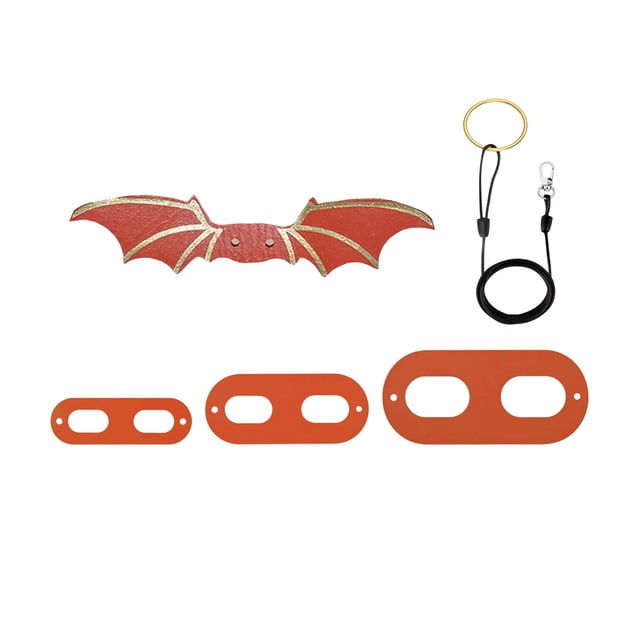 Qocolhg Lizard Leash Escape Proof Adjustable Harness for Bearded Dragon Leopard Gecko Iguana, Reptile Leash Lightweight Polyester Outdoor Walking Rope for Small Reptiles, 3 Sizes S/M/L