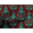 thumbnail image 4 of oneOone Coton Bio Voile Tissu Floral & Paisley Bloc Décor Imprimé BTY 42 Pouces de Large, 4 of 4