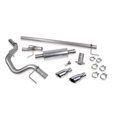 thumbnail image 2 of Fits 2015-2016 Ford F-150 Roush Performance Kovington Exhaust System Kit 421985 Exhaust System Kit Cat Back System; Stainless Steel; With Muffler; 3 Inch Pipe Diameter; Single Exhaust With Dual Exit, 2 of 5