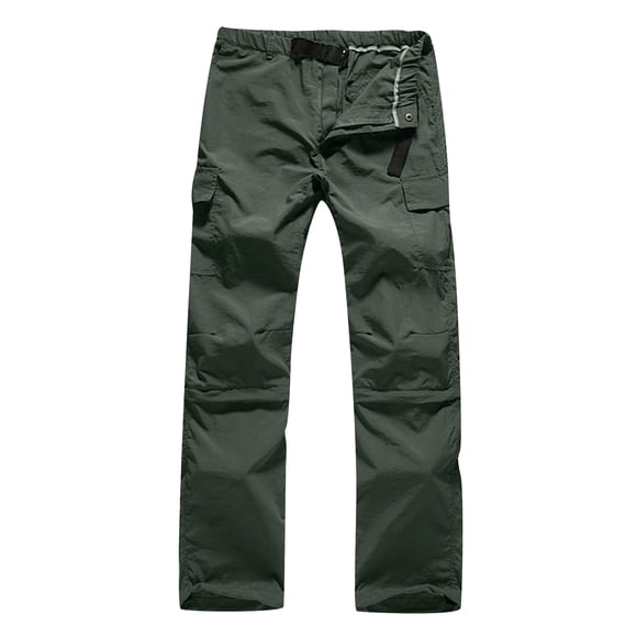 fartey Men's Cargo Hiking Pants Quick Dry Lightweight Breathable Straight Leg Work Pants for Men with Multi Pockets