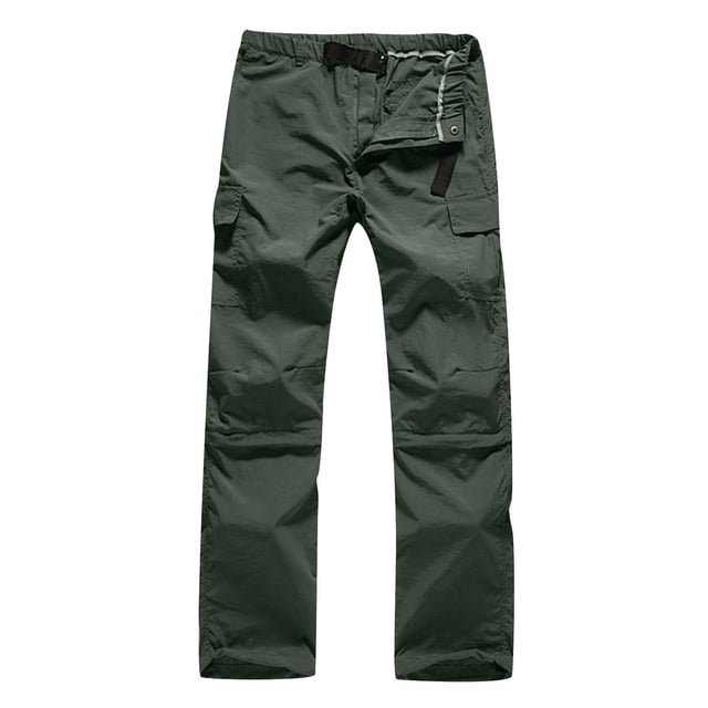 fartey Men's Cargo Hiking Pants Quick Dry Lightweight Breathable Straight Leg Work Pants for Men with Multi Pockets